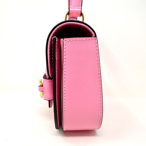 New! Pink Mini Crossbody Horsebit bag - Picture 8 of 8
